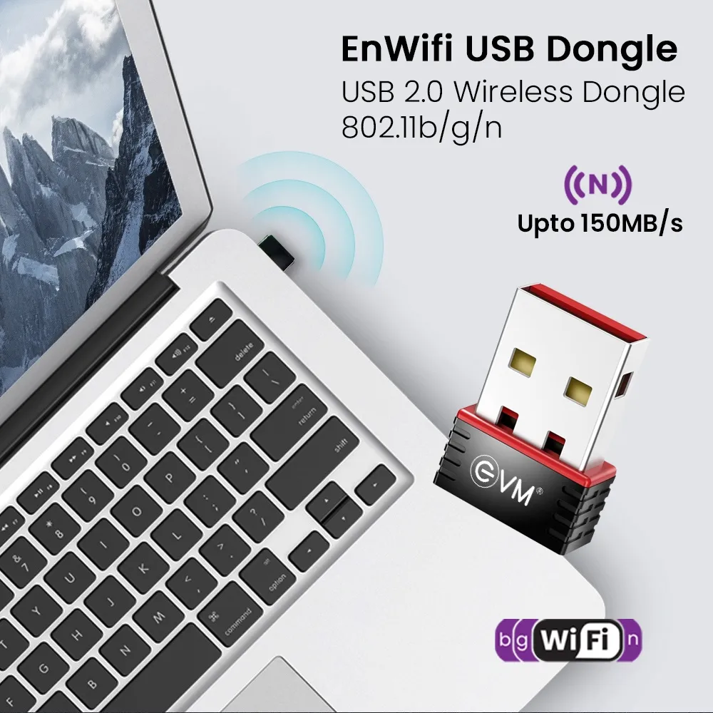 EVM USB WiFi Adapter 150 Mbps (USBD-01) view 4